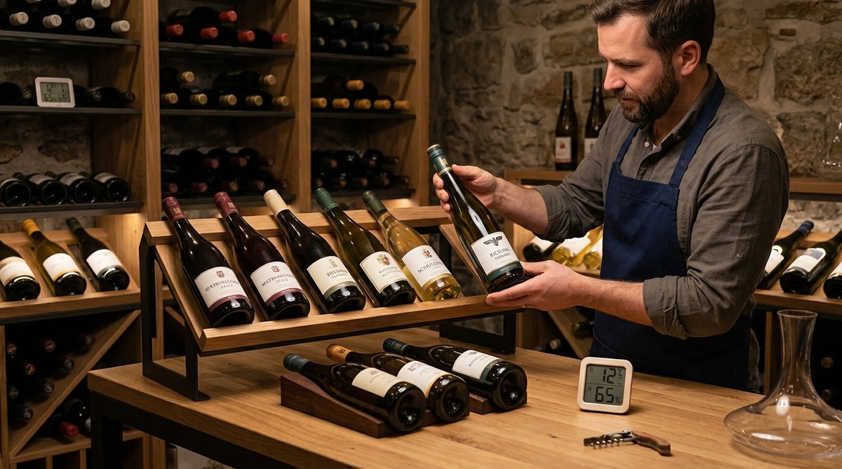 Die besten Tipps zur Lagerung und Reifung deutscher Weine für Anfänger
