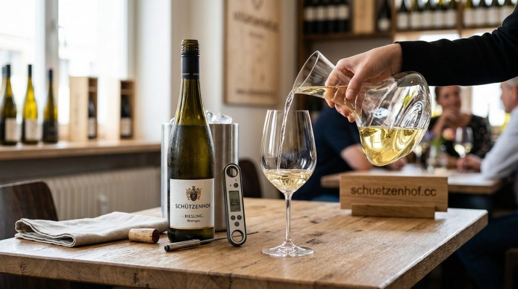 Wein richtig servieren: Temperatur, Glas und Dekantieren leicht gemacht