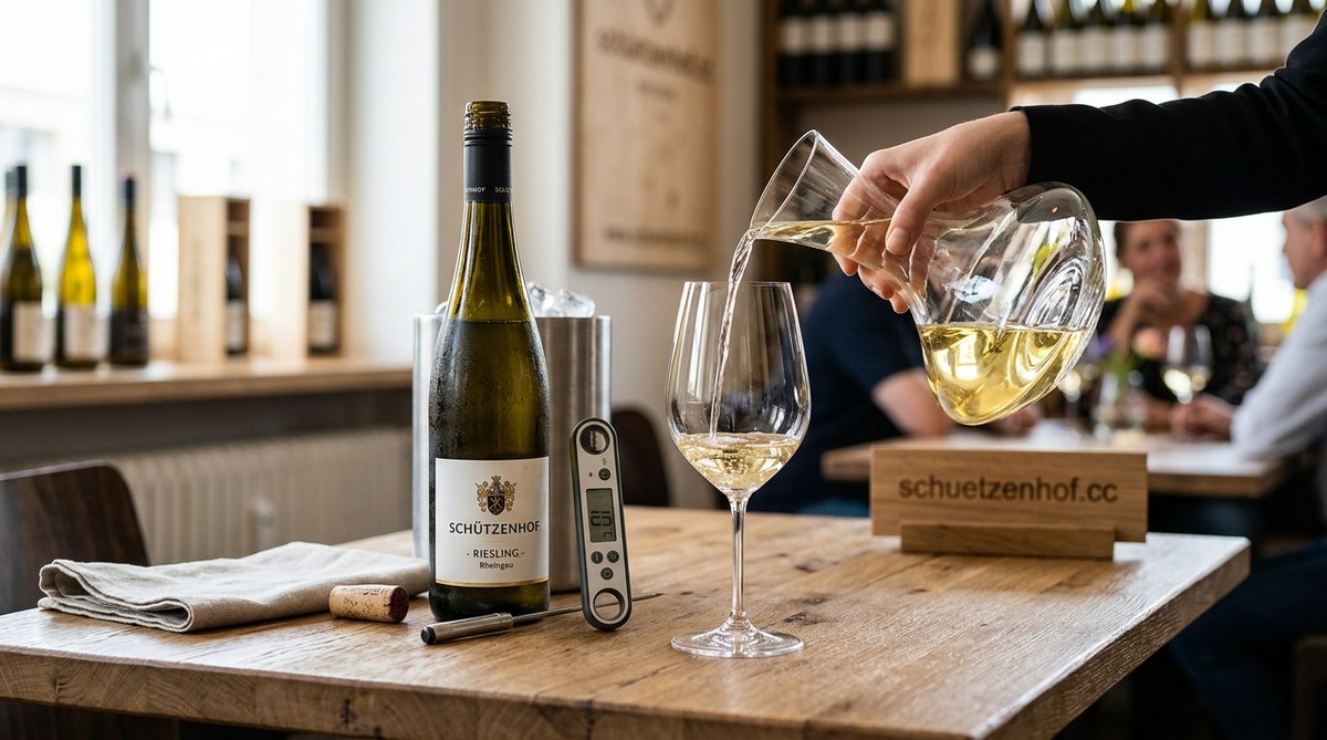 Wein richtig servieren: Temperatur, Glas und Dekantieren leicht gemacht