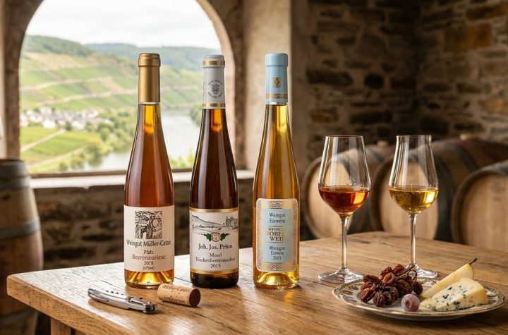 Die edelsüßen Schätze Deutschlands: Ein Guide zu Beerenauslese, Trockenbeerenauslese und Eiswein