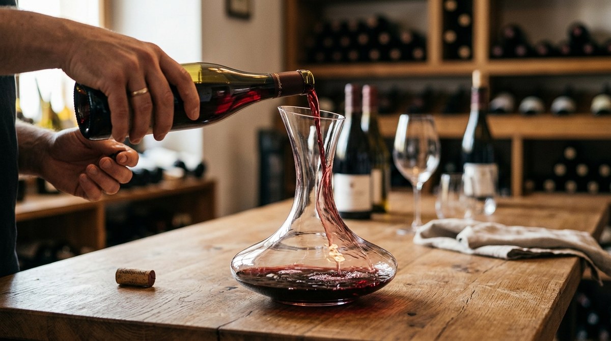Wein richtig atmen lassen – So verbessern Sie den Geschmack Ihrer Flasche